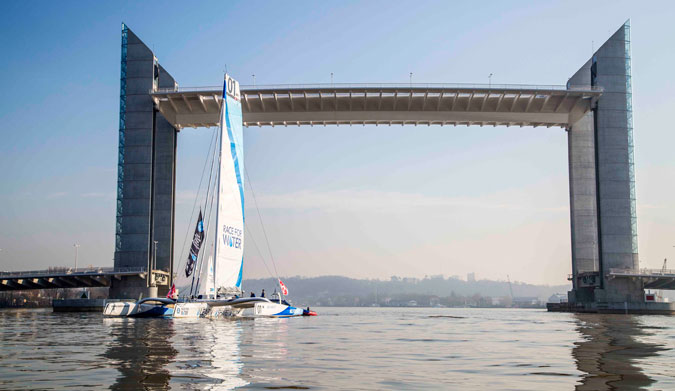 The arrival in Bordeaux. Photo: Peter Charaf