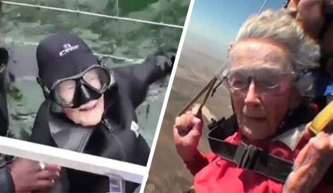 Coolest grandma on the planet