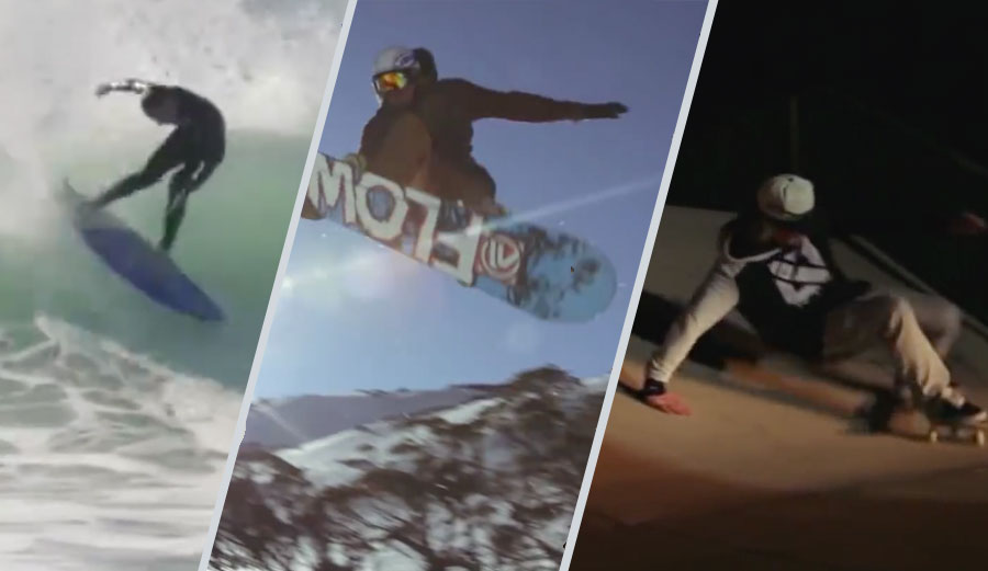 Triple Threat: Surf, Snowboard, Skate