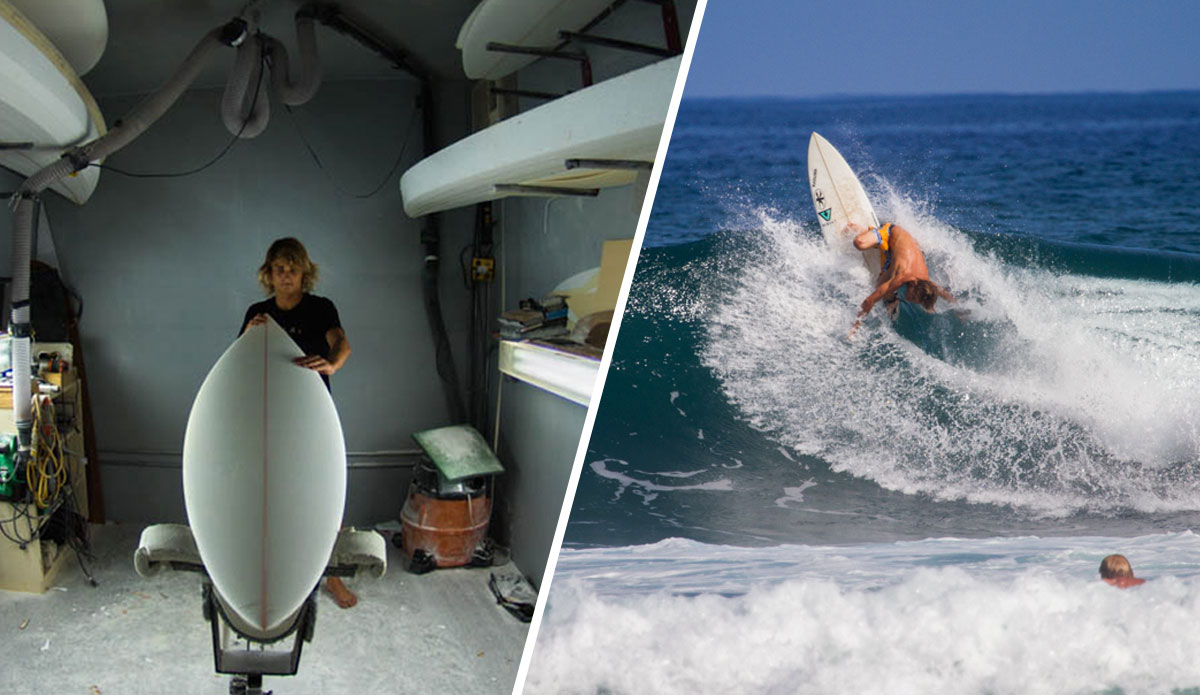 From the Shaping Bay to the Water with Chaz
