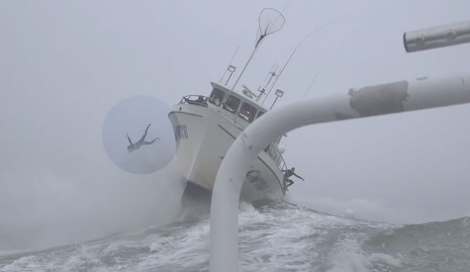 Remember that time back in December when a photo showed up of Mark Healey using a boat in the lineup as a springboard? Yup, it's hard to forget.