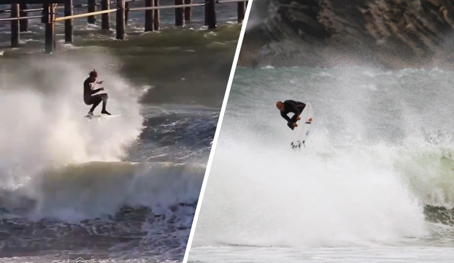 Kelly Slater vs. Dane Reynolds. Everyone wins in this tennis match.