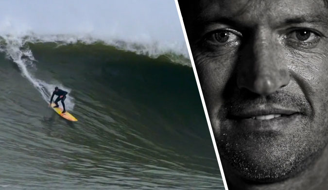 When Maverick's is firing, though, staring at a computer can be difficult when all you want to be doing is staring over a ledge of a giant wave.