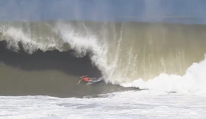 Dillon stroked into a bomb, made it to the bottom, and quickly realized that his judgement may have been a bit off. But that's all part of the game.