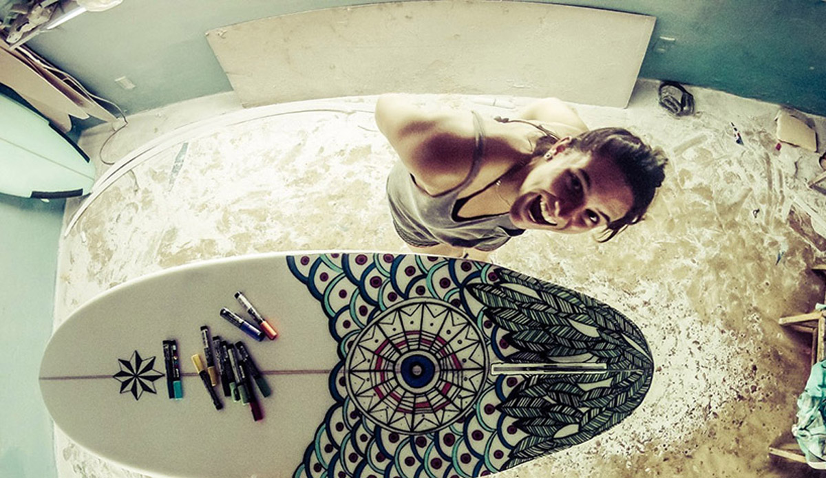 Pami Surfboard Art