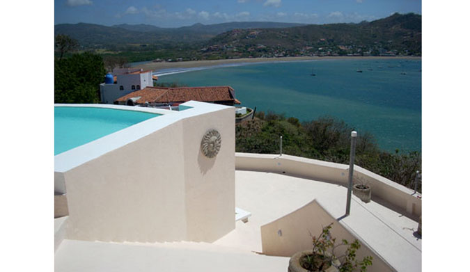 You can literally look down your nose at Nicaragua.