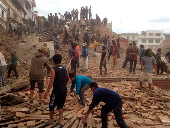 Kathmandu. Photo: Niranjan Shrestha via AP