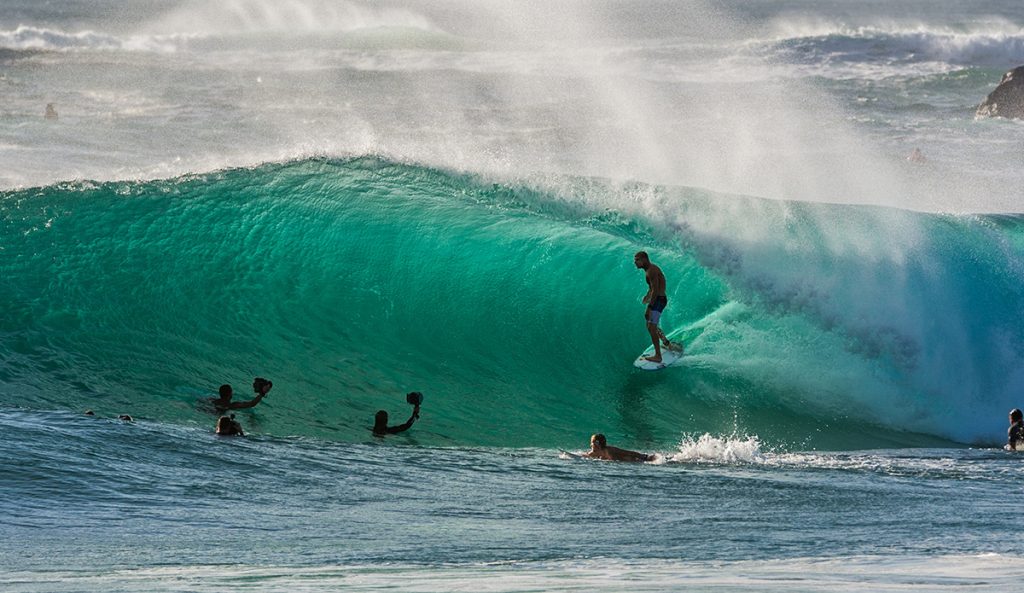 Mick Fanning Surfing