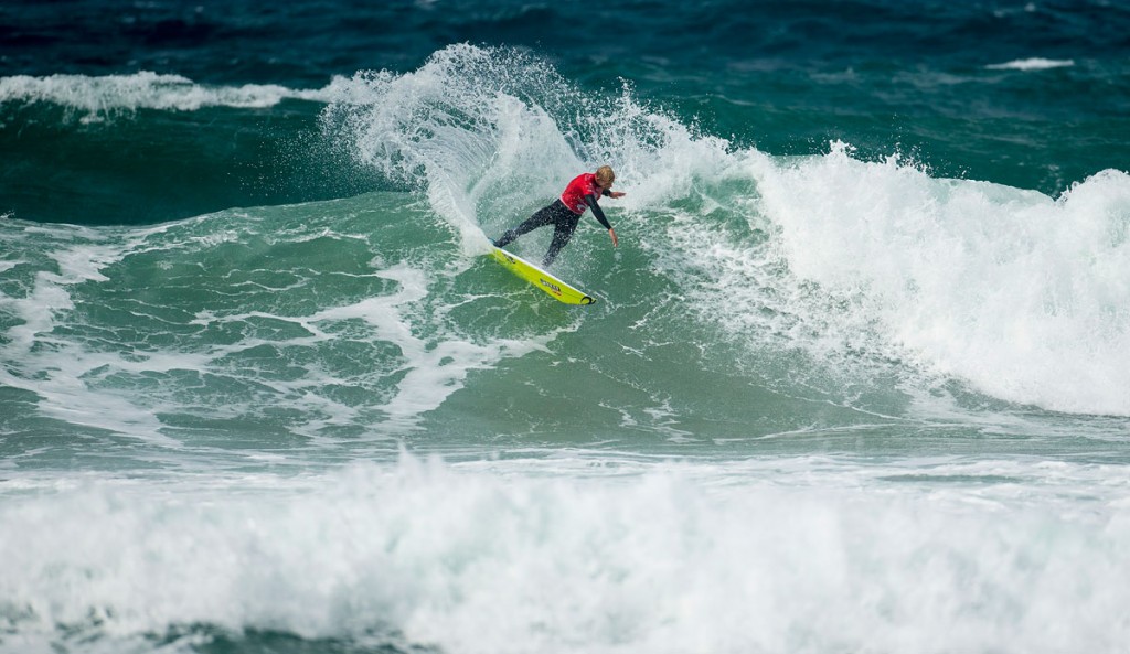 The great thing about "the world's best surfers in the world's best waves" is that when the waves aren't great, the surfers still are.