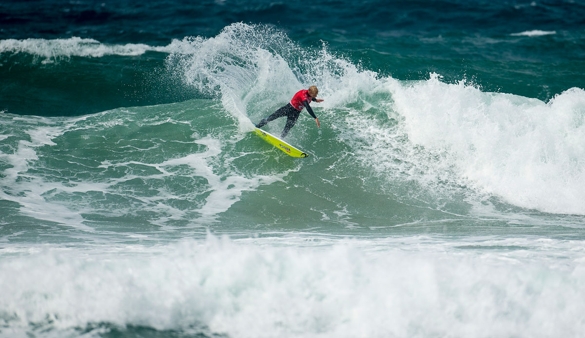 The great thing about "the world's best surfers in the world's best waves" is that when the waves aren't great, the surfers still are.
