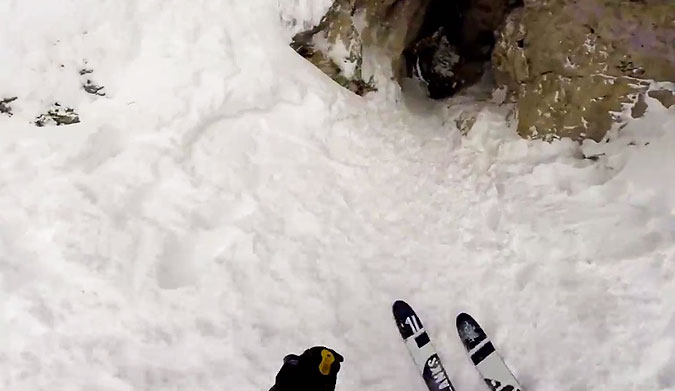 Remember that Candide Thovex clip that blew up the internet a while back? Of course you do. Léo Taillefer just made the remake. Almost.