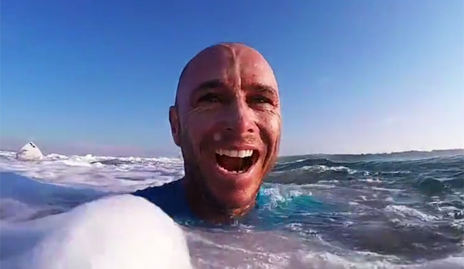 Shane Dorian is so fucking happy