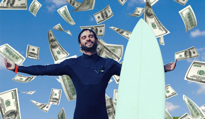 2 Simple Ways to Afford Being a Surf Bum