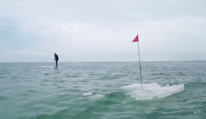 Golf is usually a fair weather sport (unless you're the bishop from Caddyshack).