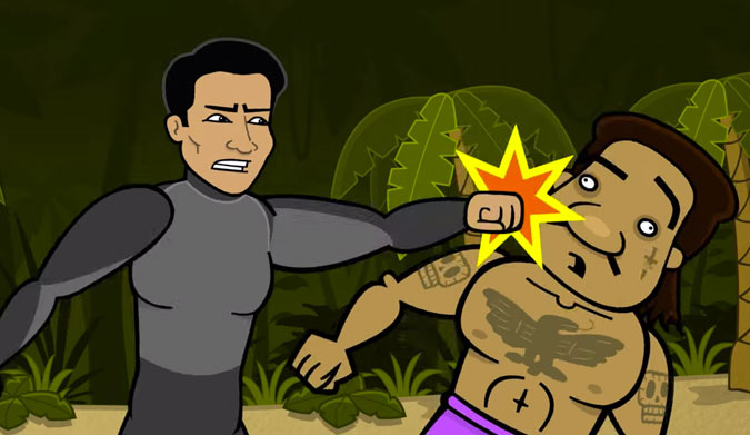 Sure, Mario has to worry about that dimple-chin and those pearly whites–they are his money makers, after all–but according to this story, he's not scared to chuck a couple of fists when it comes to a good ol' fashioned tilt.