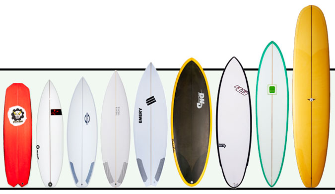 Selecting the perfect surfboard and the conditions that can affect your board choice.