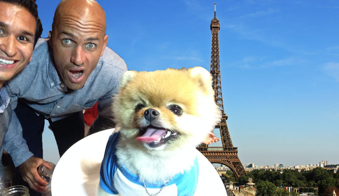 Then we hit up Paris for a few hours.
