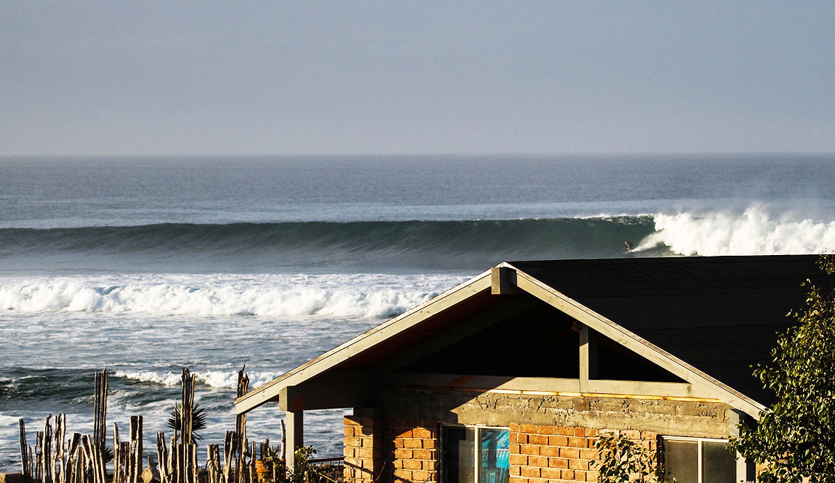 Last week, I got a call from my buddy last week to track the south swell in Baja. When we showed up, the waves were firing.