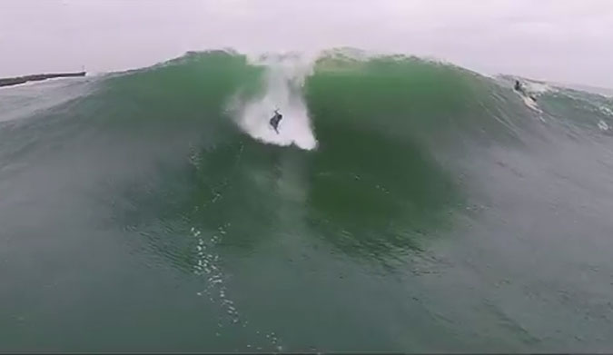 The Wedge Drone Footy