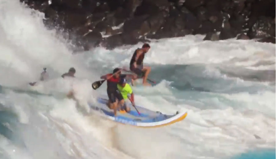 Jamie O'Brien and SUPSQUATCH team.