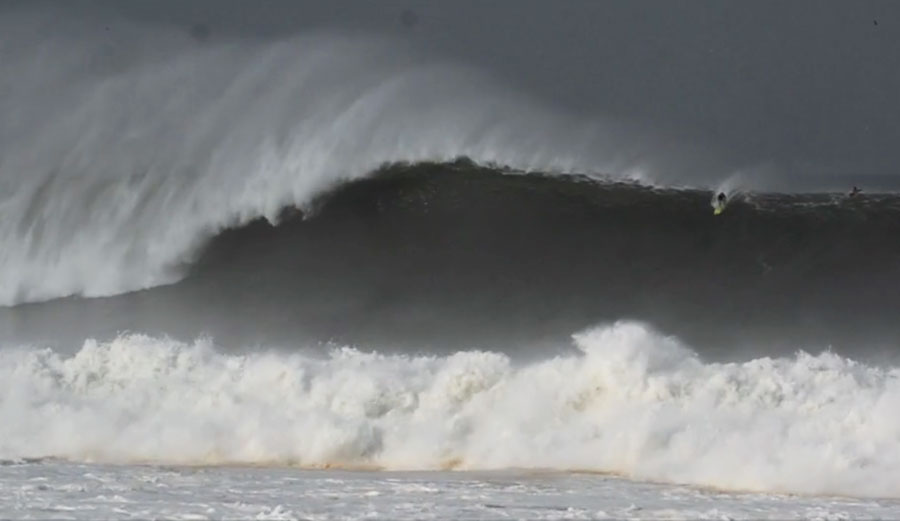 Mark Healey Surfs Biggest Paddle In Wave Ever at Puerto Escondido