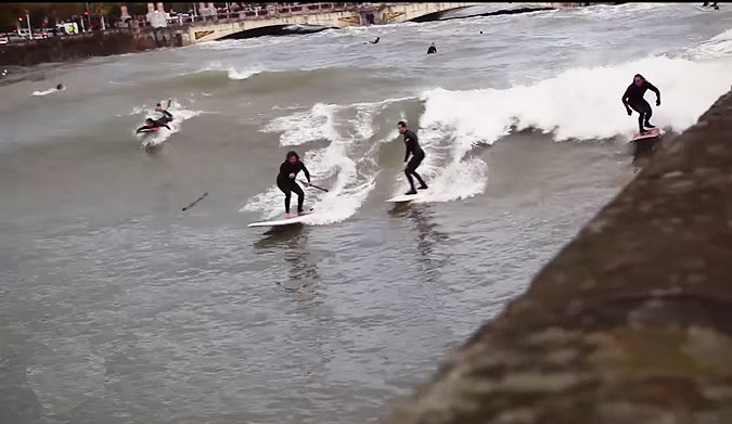 Urumea River, Donostia, San Sebastian, Basque Country