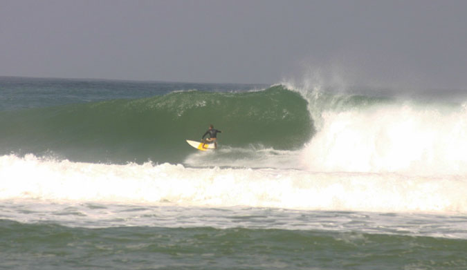 ... and then there's this: warm water and incredible waves.
