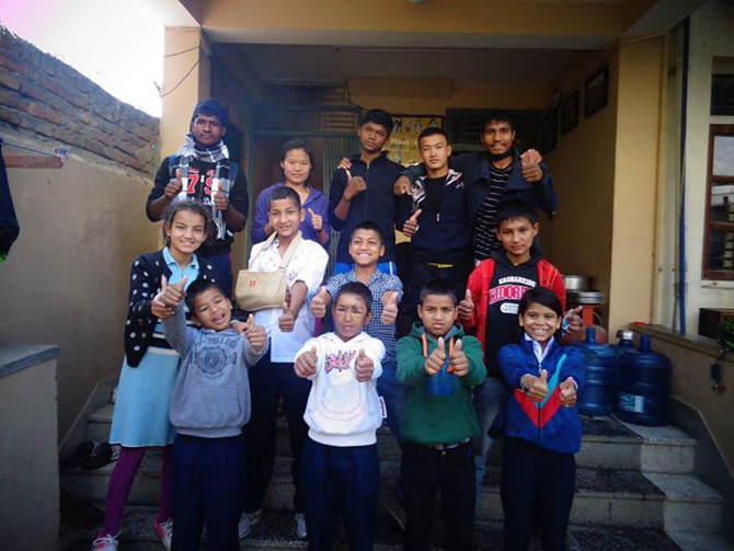 Spark Children Home and family says thanks for the donation.
