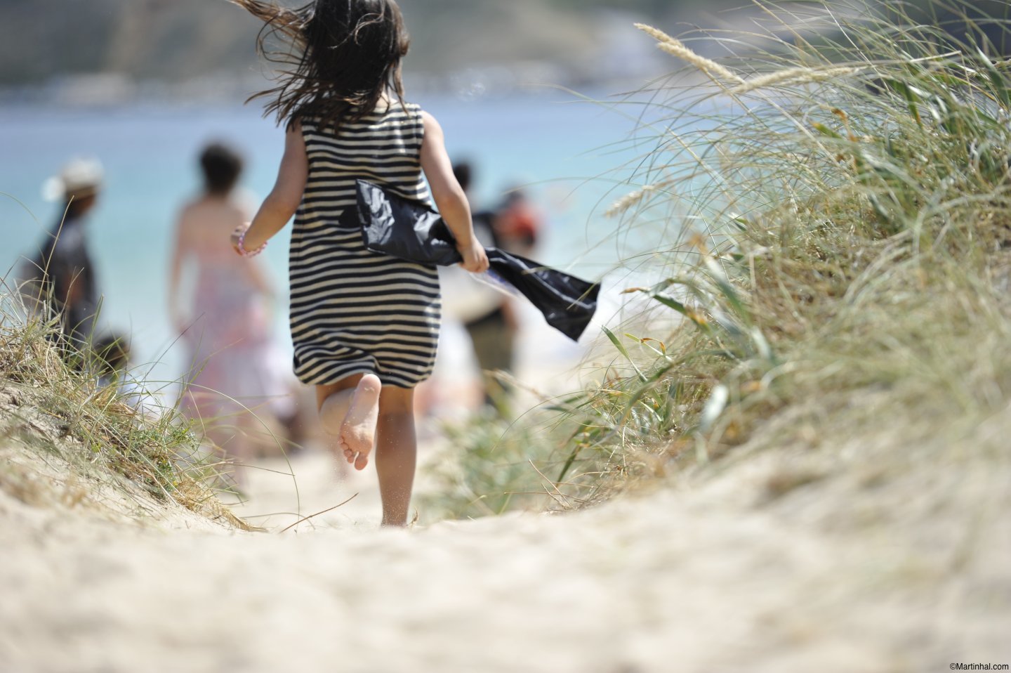 Kids love the beach at Martinhal, Portugal!