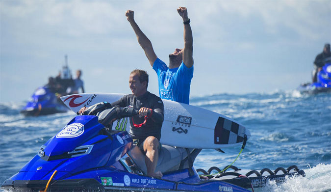 The 2015 Fiji Pro Champion and the first-ever surfer to earn two perfect heats in a single event. Photo: WSL / Kirstin Scholtz