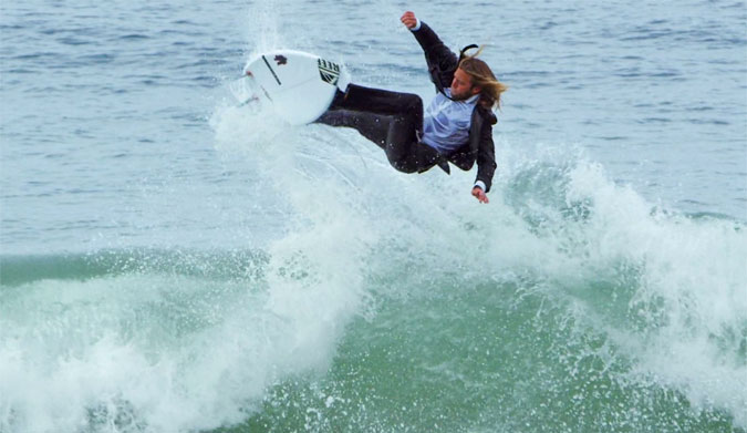 Nick Rozsa Surf in Tux