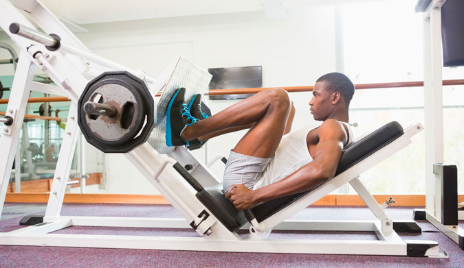 Don't be the person with arms bigger than your legs.