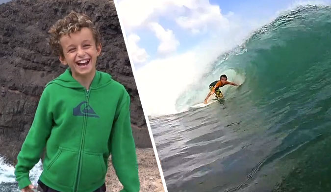 The little Frenchman's got the foundations of champion, but right now, he's just ripping and having fun doing it.
