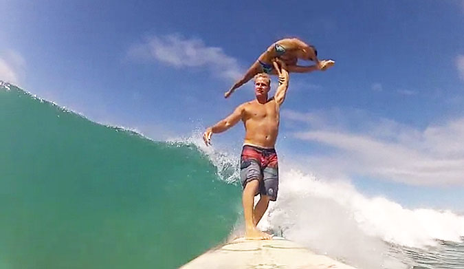 Remember tandem surfing? Hardly? Yeah, us neither.