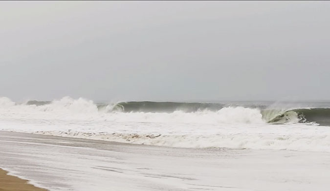 Skeleton Bay is a freak of a wave.