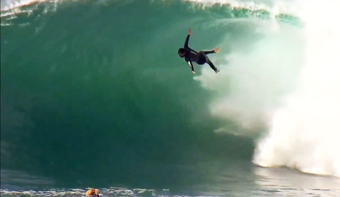 Wipeouts are entertaining, but that's for someone watching. Which is us! And we are entertained!
