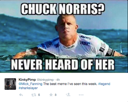 Mick Fanning, Memes, Surfing, JBayOpen, WSL, Shark, Great White, South Africa