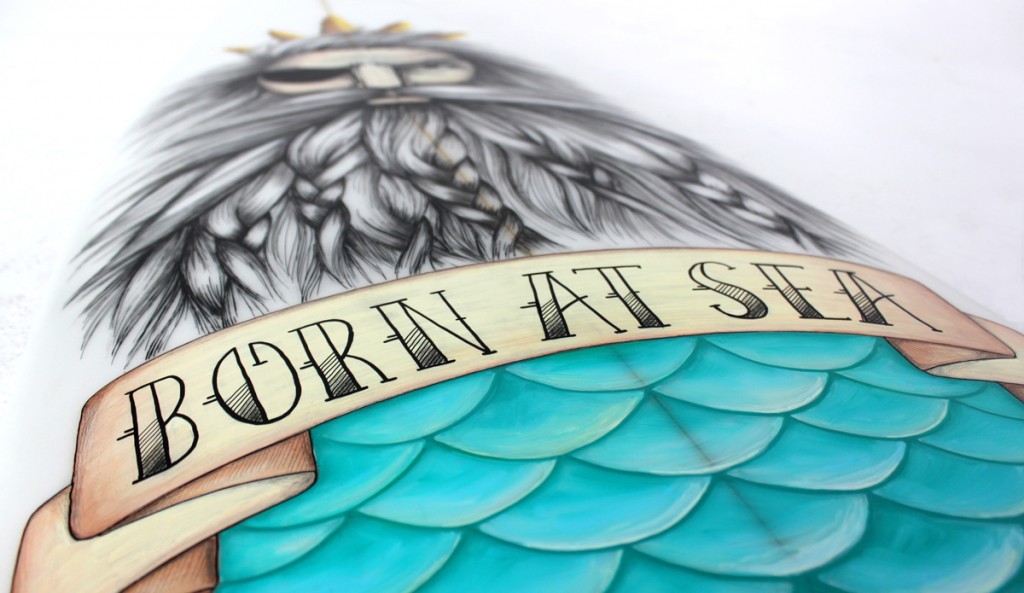 Dani Garreton Surfboard Art