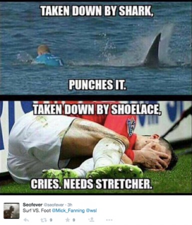Mick Fanning, Memes, Surfing, JBayOpen, WSL, Shark, Great White, South Africa