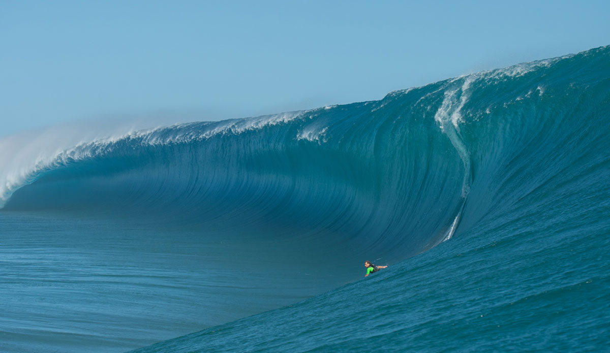 Teahupoo was lit up by a massive swell a few days ago. And as they do, a few of the best big wave surfers in the world showed up to throw themselves over some of the biggest ledges in the world.