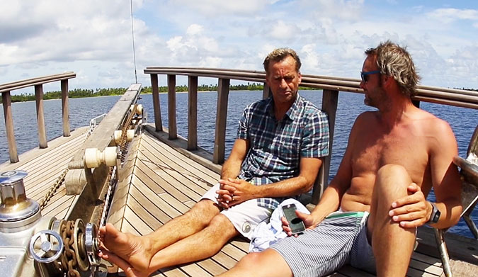 Tom Curren on everything from his favorite retro boards, to surfing skimboards, and the challenge of balancing family life with a professional surfing career.