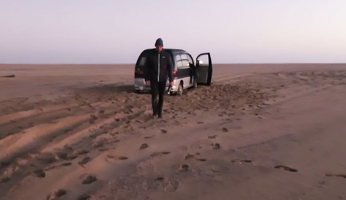 We went to Namibia to surf the best wave on earth, but first, we had to make it past the clutches of the oldest desert on earth.
