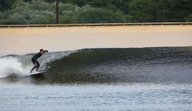 This is the First Real Surf Snowdonia Wavegarden Session