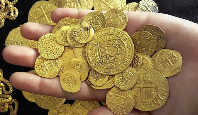 Diver Find $1 Million Worth of Gold