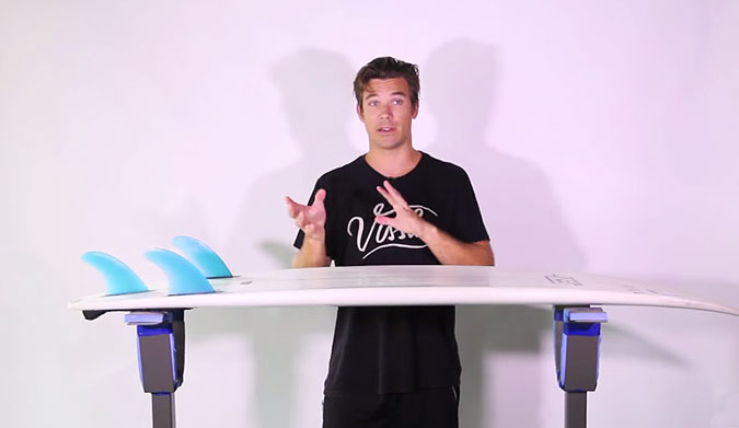Here Hayden talks through the first of his four board quiver, the Haydenshapes Ando, Craig Anderson’s signature model.