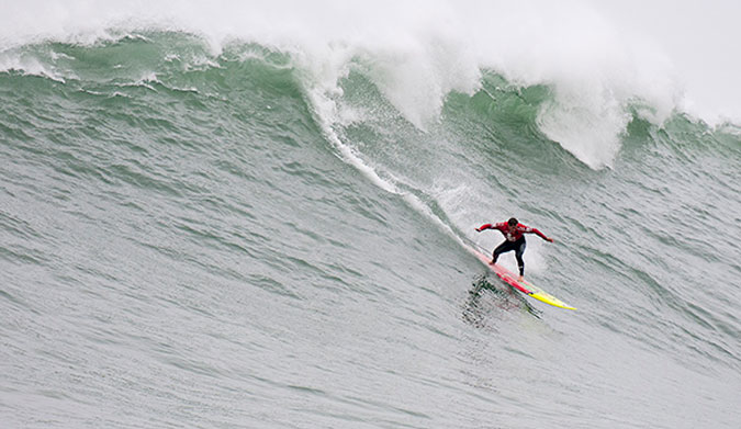 WSL BWT Champion and defending event winner Makuakai Rothman (HAW) at the 2014 Billabong Pico Alto. Photo: WSL / Gonzalez