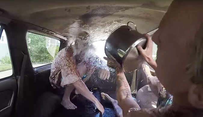 Late August can be a HOT, slow time. Waves are flat, the East Coast is 100 degrees, and work is slow. For the Nub TV boys, none of that matters, because they've just invented the most epic sport since surfing itself.