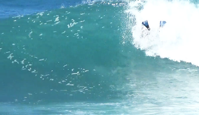 Kaneali'i Wilcox is a really, really good bodysurfer.