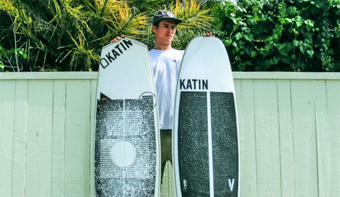 Tristan sullaway on the tomo evo, vader, vanguard, and nano by firewire surfboards.