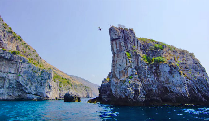 Italy Cliff Jump